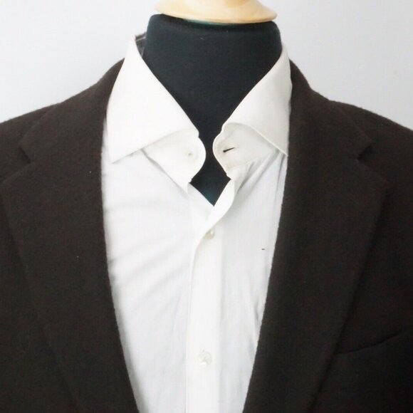 Polo by Ralph Lauren x Corneliani Brown 100% Cashmere Sport Coat Jacket Sz 46R - Picture 2 of 8